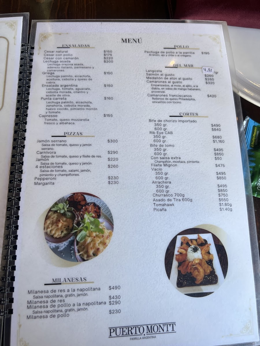 Puerto Montt Parrilla Argentina Menu - Image 1
